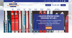 Desktop Screenshot of minocquawinterpark.org